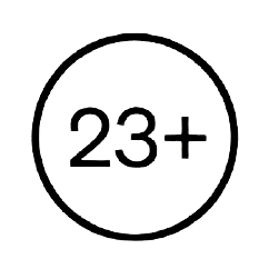 Edad mínima de 23 años